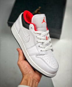 Air Jordan 1 Low GS ‘Chicago Home’ White Black Red