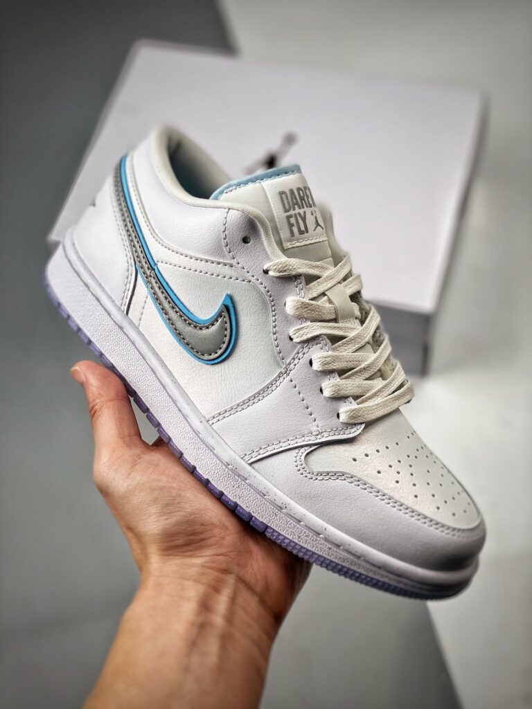 Air Jordan 1 Low “Dare To Fly” White/Blue FB1874-101