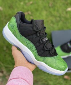 Air Jordan 11 Retro Low Black/Nightshade-White-Volt Ice