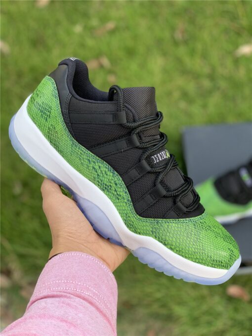 Air Jordan 11 Retro Low Black/Nightshade-White-Volt Ice