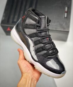 Air Jordan 11 Retro “72-10” Black/Gym Red-White 378037-002