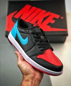 Air Jordan 1 Low OG UNC To Chicago Black Blue Red CZ0775-046