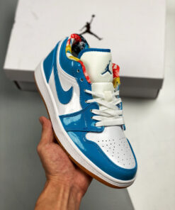 Air Jordan 1 Low Patent Leather and Gum Soles