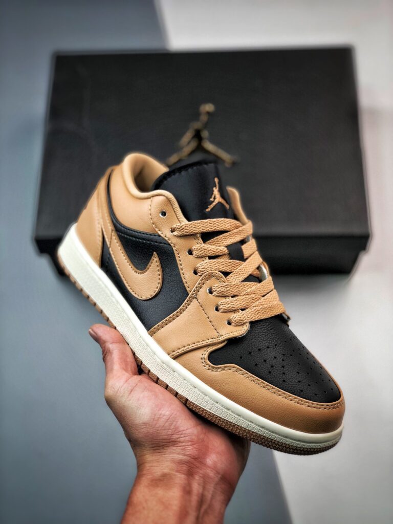 Air Jordan 1 Low Desert/Black-Sail DV0774-201