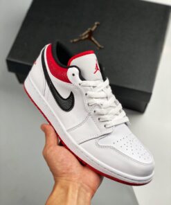 Air Jordan 1 Low ” Chicago” White/Red 553558-118