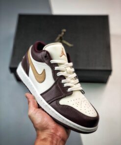 Air Jordan 1 Low “Mocha” Shadow Brown/Sail DC0774-200