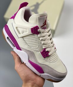Nike SB x Air Jordan 4 Retro White Purple 2023 List!