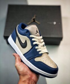 Air Jordan 1 Low ‘Georgetown’ Navy Grey DC0774-402