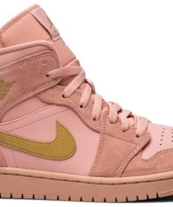 Air Jordan 1 Mid 'Coral Gold' 852542-600