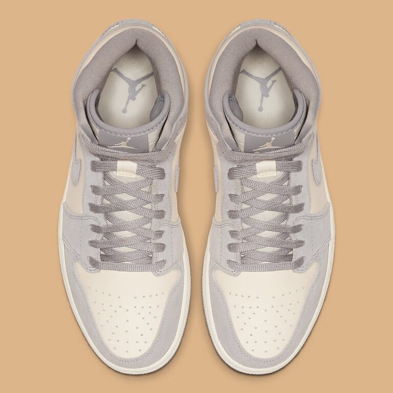 Wmns Air Jordan 1 High Premium 'Atmosphere Grey' AH7389-101 - Image 4