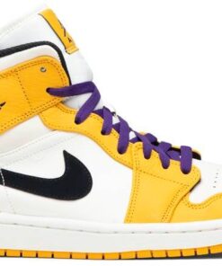 Air Jordan 1 Mid 'Lakers' 852542-700