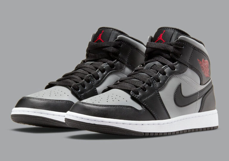Air Jordan 1 Mid 'Shadow' 554724-096 - Image 4