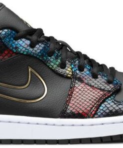 Air Jordan 1 Low 'Multi Snakeskin' CW5580-001
