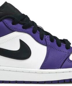 Air Jordan 1 Low 'Court Purple' 553558-500