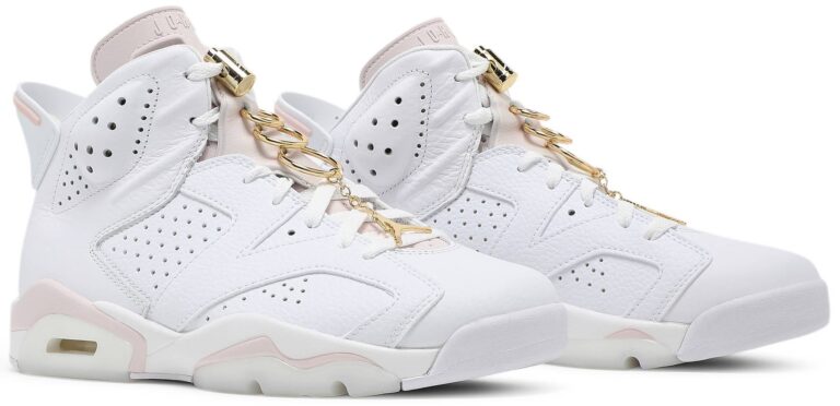 Air Jordan 6 Retro 'Gold Hoops' DH9696-100 - Image 3