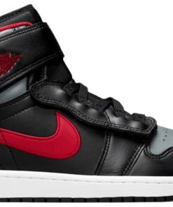 Air Jordan 1 High FlyEase 'Smoke Grey Gym Red' CQ3835-006