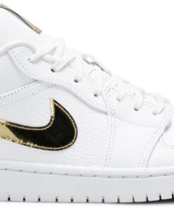 Air Jordan 1 Retro Low 'White Metallic Gold' CZ4776-100