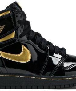 Air Jordan 1 Retro High OG GS 'Black Metallic Gold' 575441-032