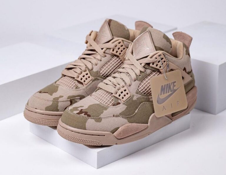 Air Jordan 4 Camo DJ1193-200 - Image 4