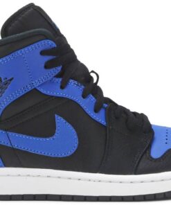 Air Jordan 1 Mid 'Hyper Royal' 554724-077