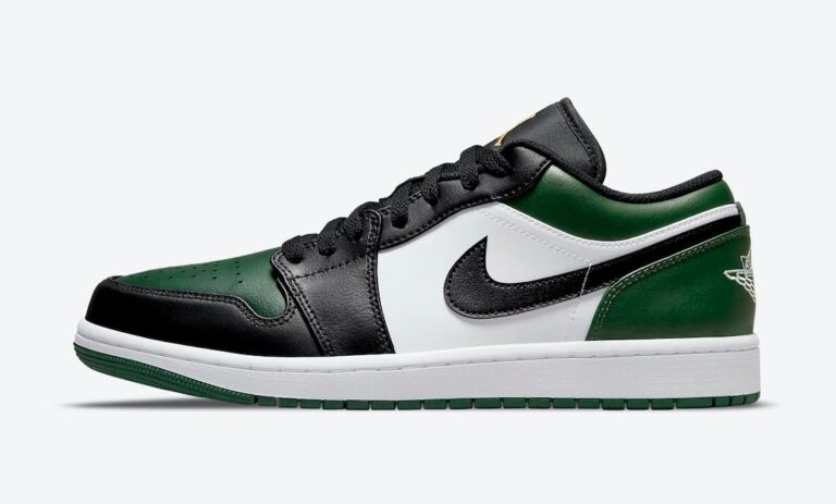 Air Jordan 1 Low 'Green Toe' 553558-371 - Image 3