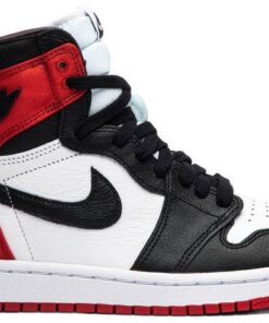 Air Jordan 1 Retro High 'Satin Black Toe' CD0461-016