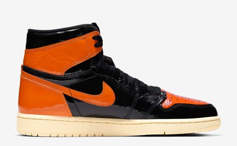 Nike Air Jordan 1 Black Orange - Image 2