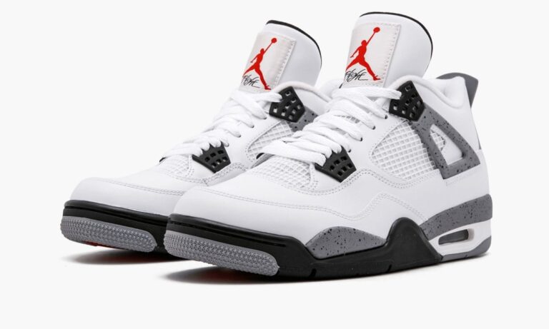 Nike Air Jordan 4 White Cement - Image 2