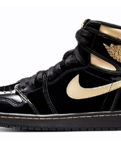 Nike Air Jordan 1 Retro Black Metalic Gold