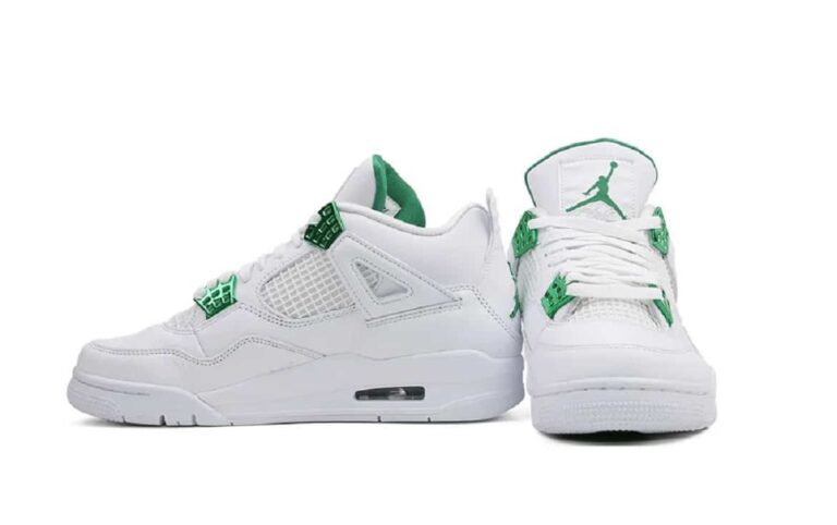 Nike Air Jordan 4 Metalic Pine Green - Image 4