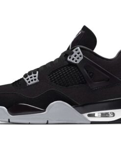 Nike Air Jordan 4 Black Canvas