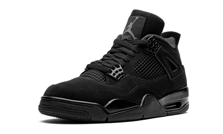 Nike Air Jordan 4 Black Cat - Image 4