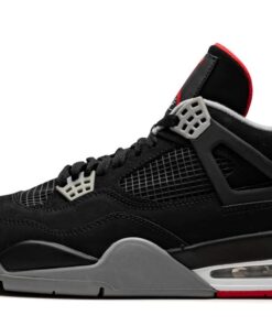 Nike Air Jordan 4 Black Red Bred