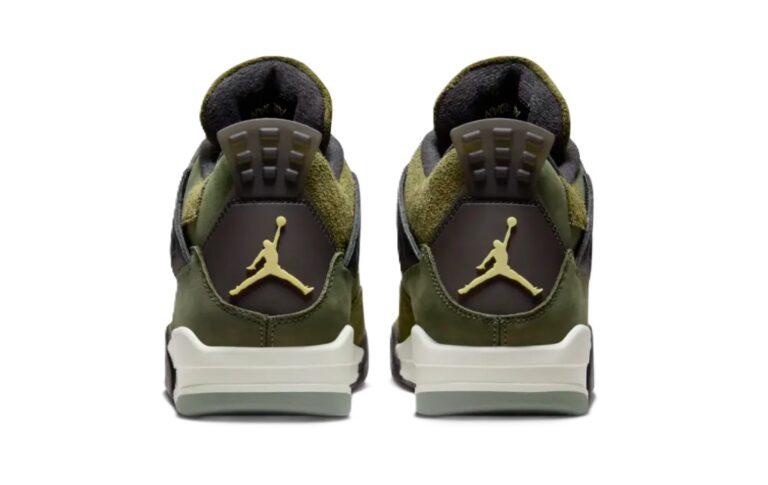 Nike Air Jordan 4 Craft Olive - Image 4