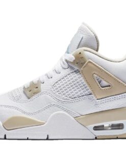 Nike Air Jordan 4 White Light Sand