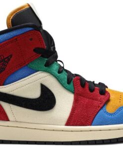 Blue The Great x Air Jordan 1 Mid 'Fearless' CU2805-100