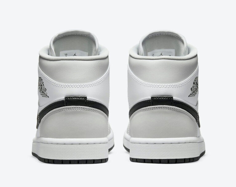 Air Jordan 1 Mid 'Light Smoke Grey' BQ6472-015 - Image 5