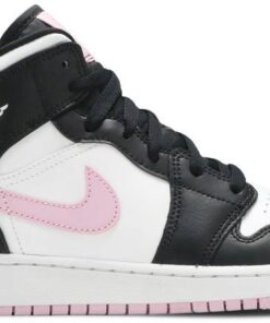 Air Jordan 1 Mid 'White Light Arctic Pink' 555112-103