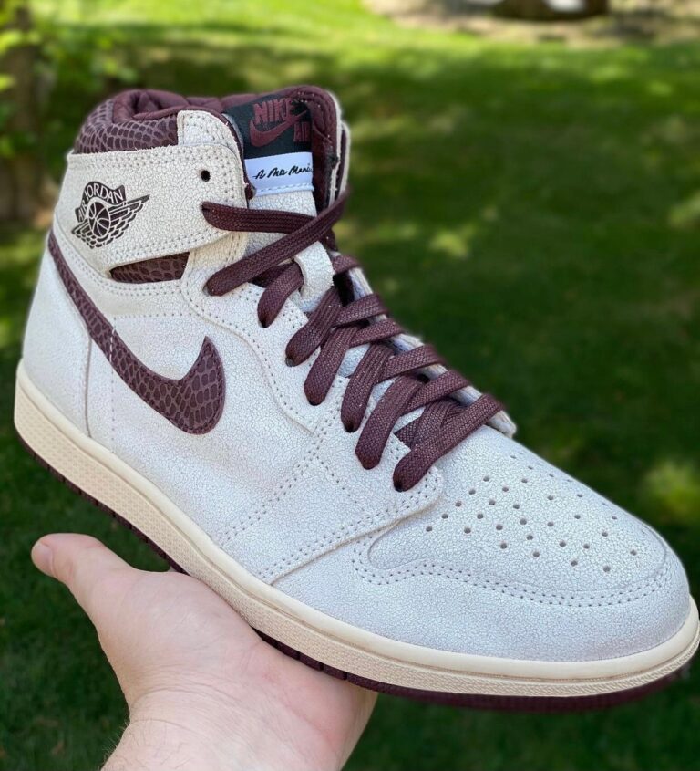A Ma Maniere x Air Jordan 1 High OG DO7097-100 - Image 2