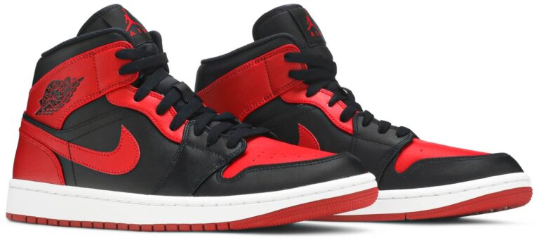 Air Jordan 1 Mid 'Banned' 2020 554724-074 - Image 3