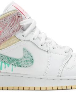 Air Jordan 1 Mid SE GS 'Ice Cream' DD1666-100