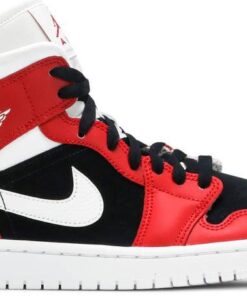 Air Jordan 1 Mid 'Gym Red Black' BQ6472-601