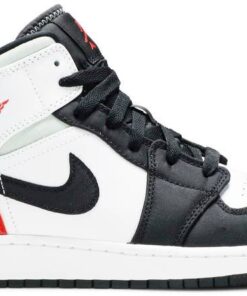 Air Jordan 1 Mid GS 'Red Mint' BQ6931-100