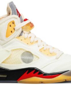 Off-White x Air Jordan 5 Retro SP 'Sail' DH8565-100
