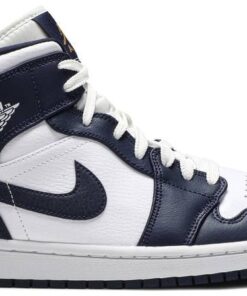 Air Jordan 1 Mid 'Obsidian' 554724-174