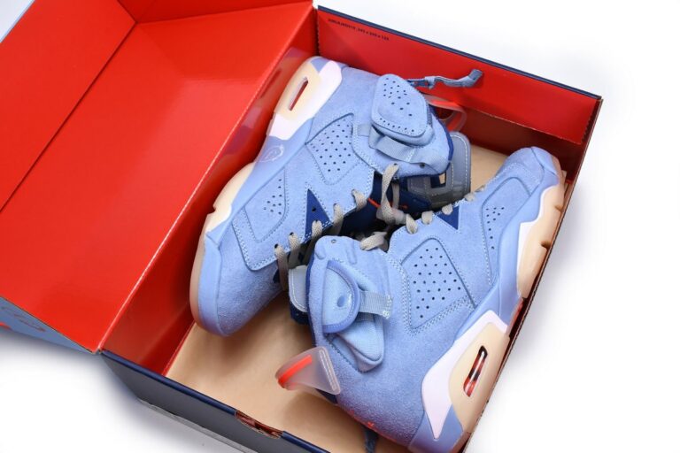 Air Jordan 6 North Carolina Blue DH0690-400 - Image 4