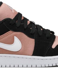 Air Jordan 1 Low GS 'White Rose Gold' 554723-090
