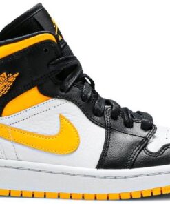 Air Jordan 1 Mid SE 'White Laser Orange' CV5276-107