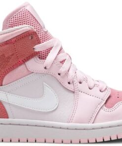 Wmns Air Jordan 1 Mid 'Digital Pink' CW5379-600