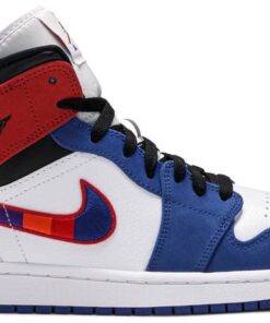 Air Jordan 1 Mid 'Multicolored Swoosh' 852542-146